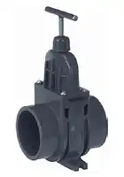 Schuifafsluiter 110mm. Kiëta Koi Veendam